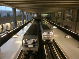 Lyon subway - audio beacons