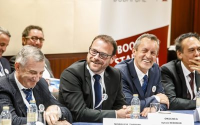OKEENEA at the United Arab Emirates with Emmanuel Macron for its expertise on APS systems
