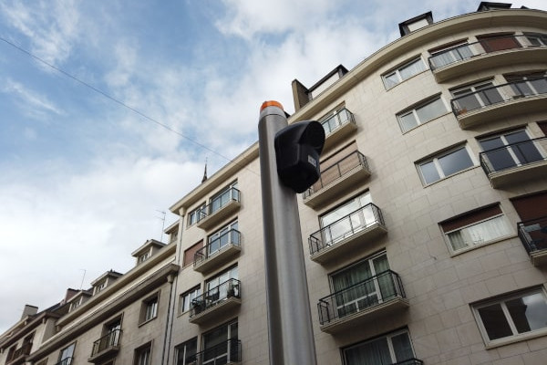 Removing Traffic Lights on Bus Rapid Transit Intersections: Installation of Audio Beacons for Pedestrians with a Visual Impairment